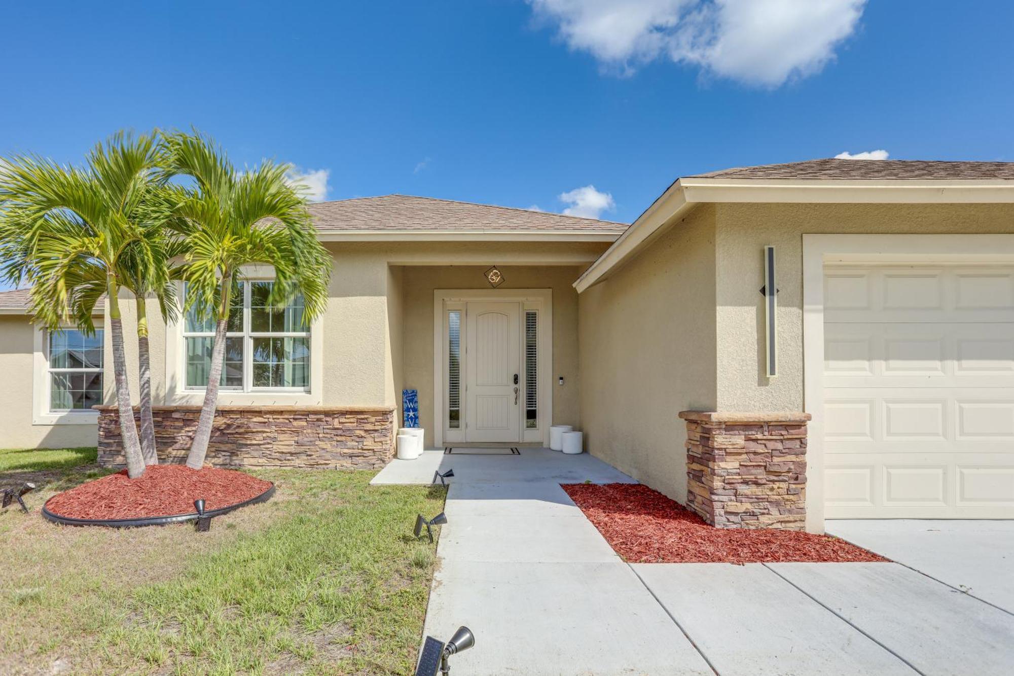 קרלטון Port St Lucie Home With Above-Ground Pool And Grill מראה חיצוני תמונה